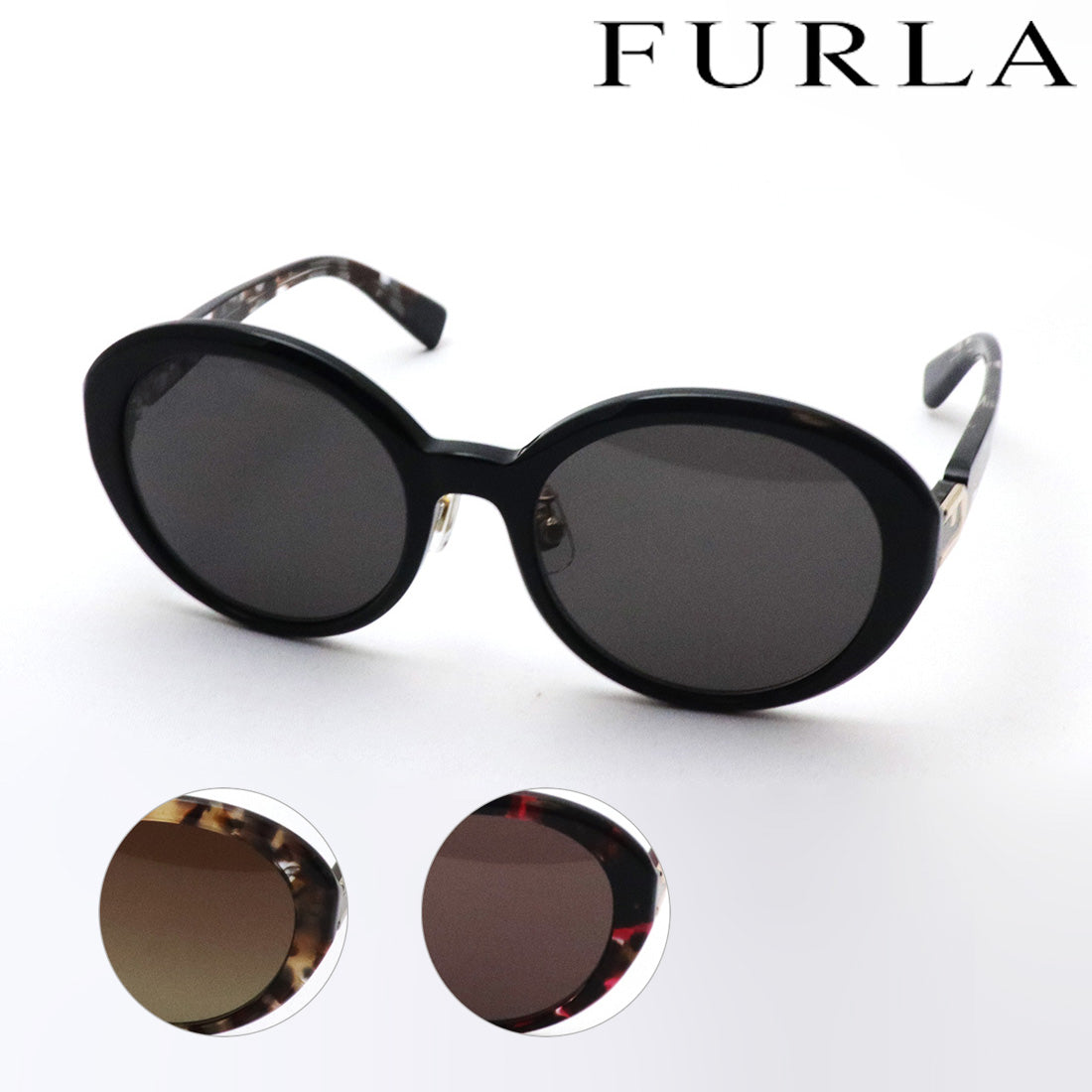 フルラ サングラス FURLA SFUA43J ジャパンモデル ラウンド