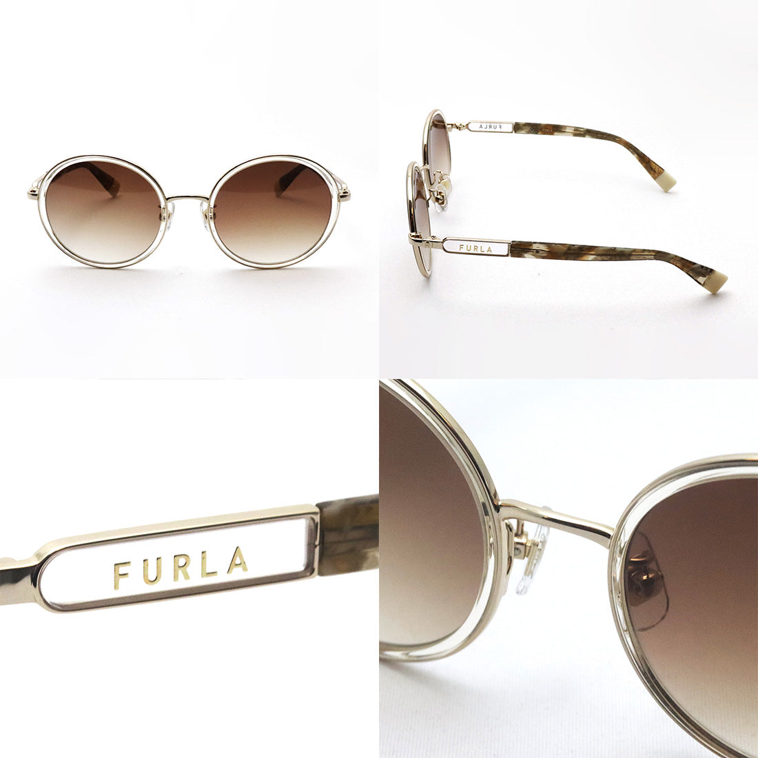 フルラ サングラス FURLA SFUA48J ジャパンモデル ラウンド