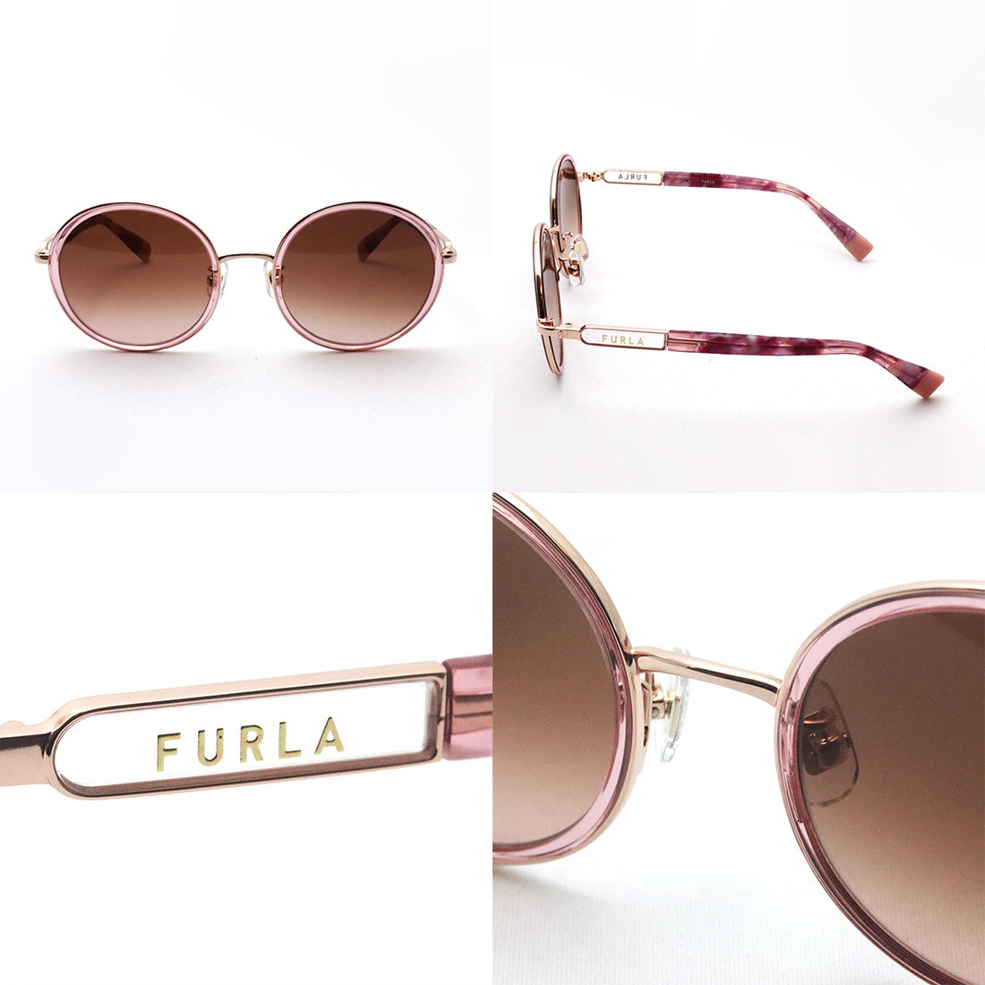 フルラ サングラス FURLA SFUA48J ジャパンモデル ラウンド