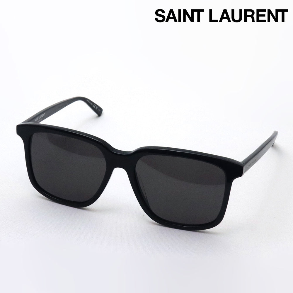 サン・ローラン SL480-001 プラスチック ブラック サングラス #56□16 145 【池袋店】【中古】 SAINT LAURENT - サン・ローラン SL480-001 プラスチック ブラック