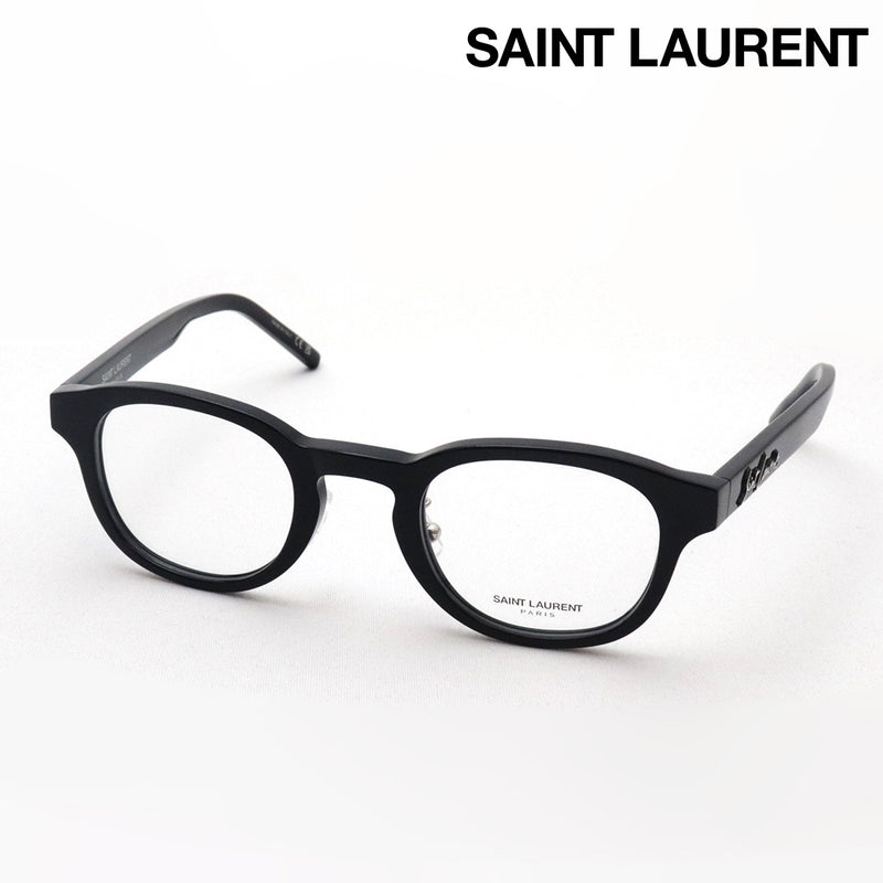 SAINT LAURENT サンローラン　超美品　黒縁メガネ　サングラスフレームカラーブラック