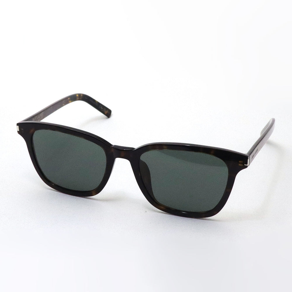 Saint Laurent Cat Eye Sunglasses Black/Black/Grey (SL175
