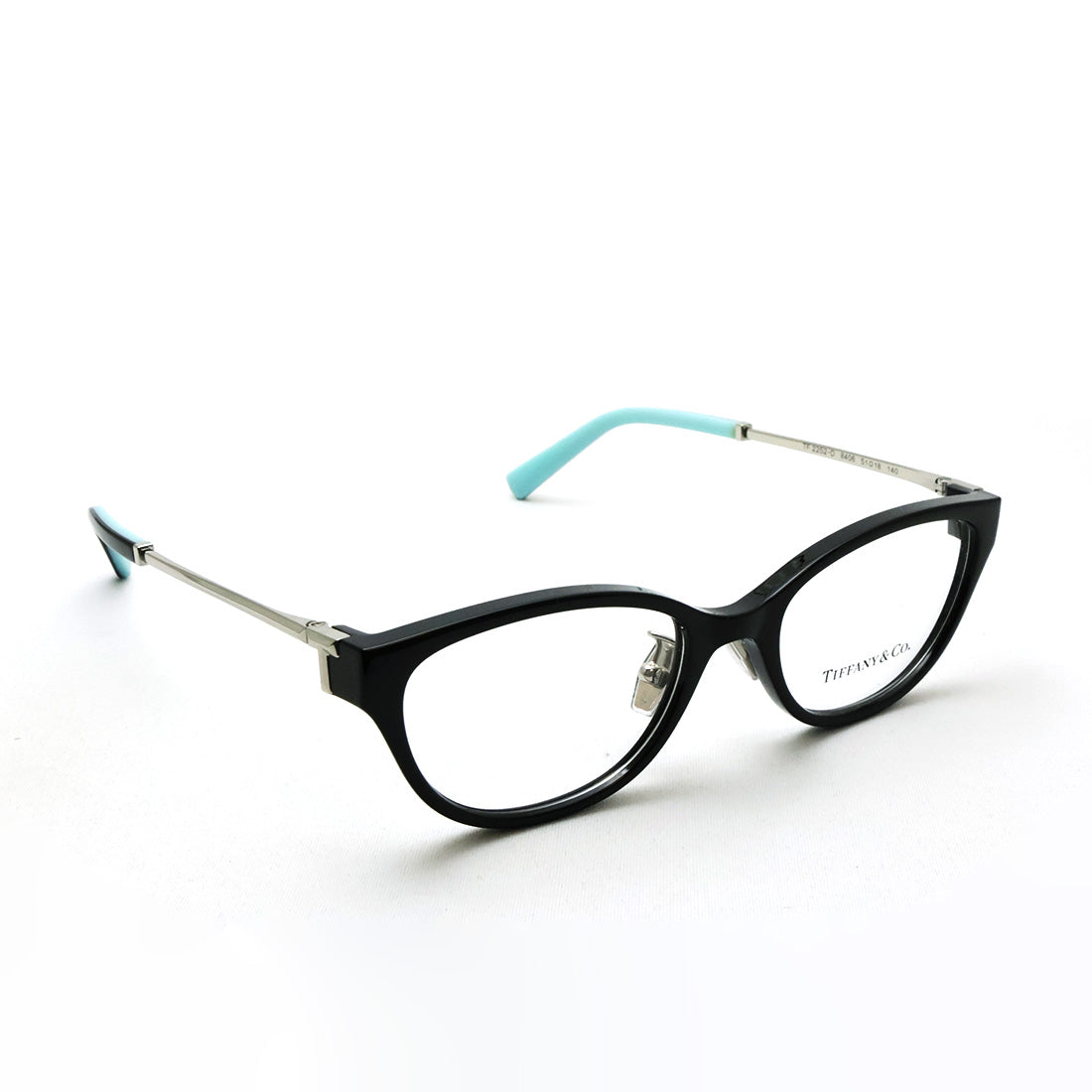 ティファニー メガネ TIFFANY&Co. TF2252D 8406 51  オーバル ブラック系