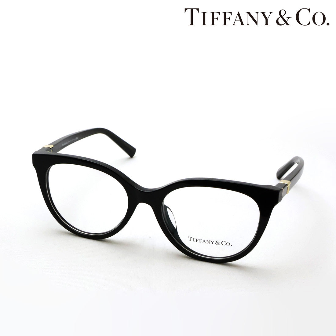 ティファニー メガネ TIFFANY&Co. TF2277F 8001 51 キャットアイ ブラック系