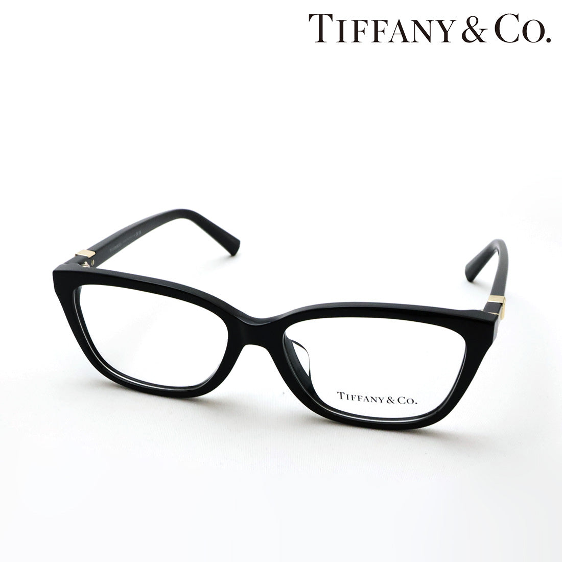 ティファニー メガネ TIFFANY&Co. TF2282F 8001 53 キャットアイ ブラック系