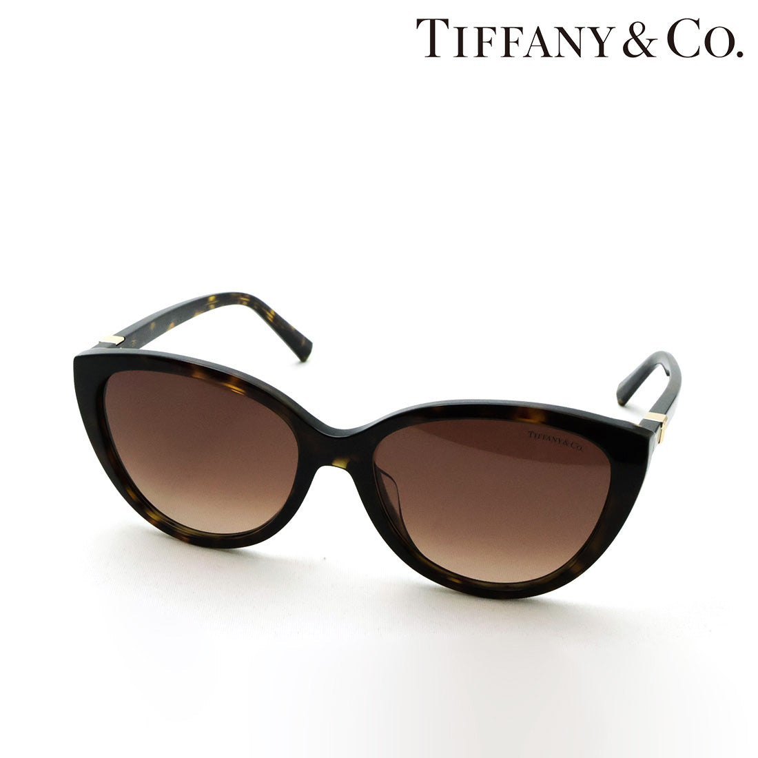 ティファニー サングラス TIFFANY&Co. TF4251F 80153B 56 キャットアイ トータス系 (コピー)