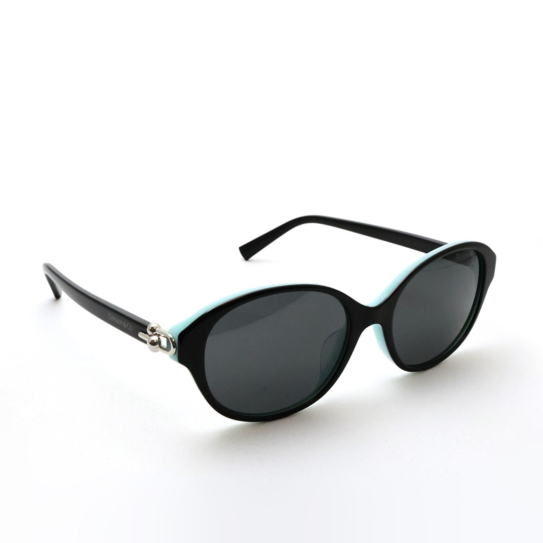 ティファニー サングラス TIFFANY&Co. TF4263D 8055S4 54 オーバル ブラック系