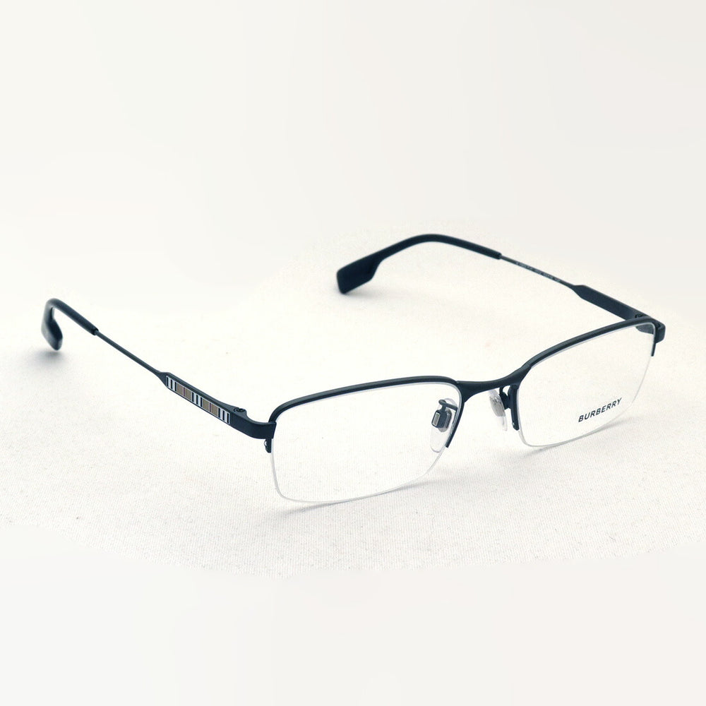 バーバリー メガネ BURBERRY BE1353TD 1014 ハーフリム バーバリー メガネ フレーム ブランド 眼鏡 伊達 度付き 度入り