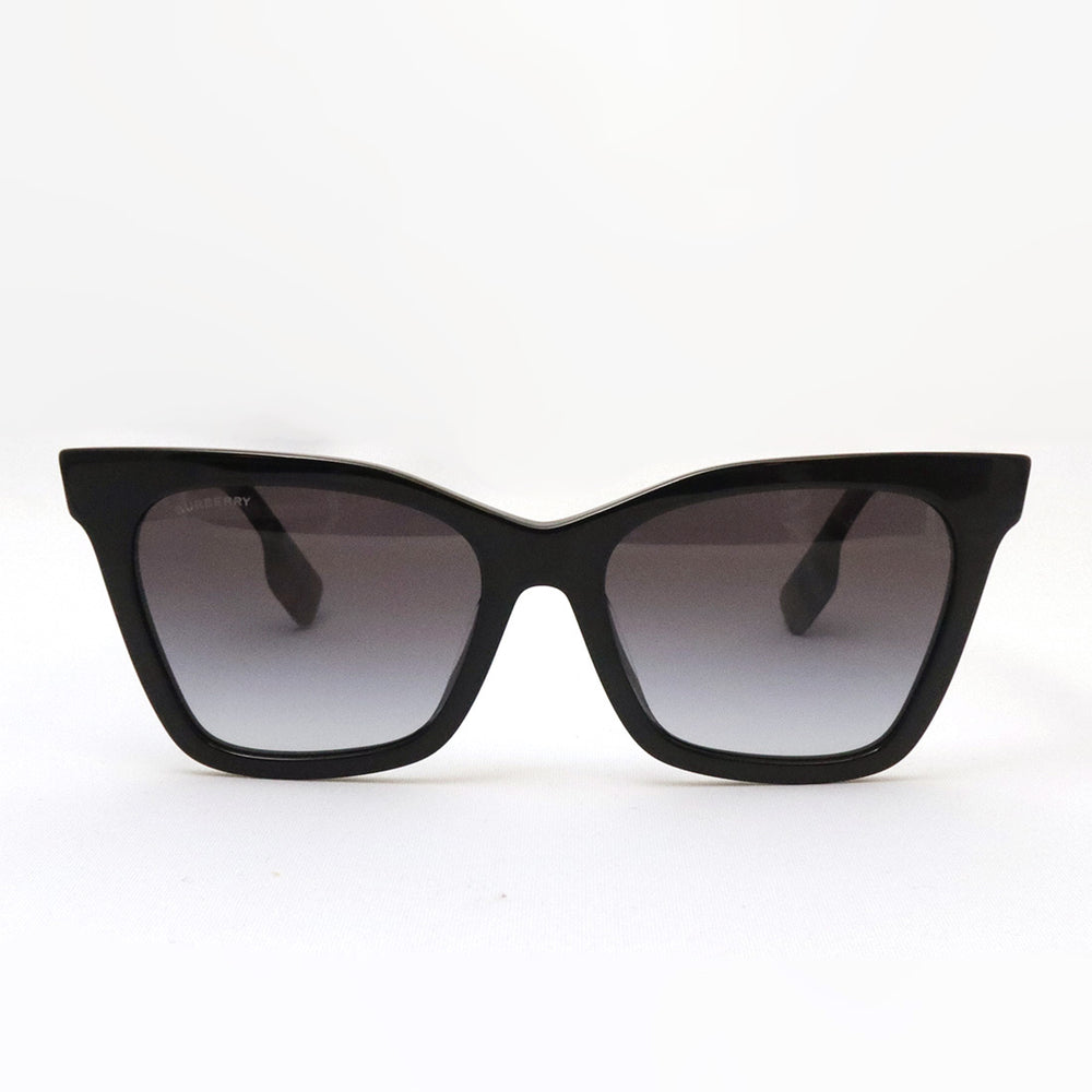 バーバリー サングラス　BE4364F 39428G BURBERRY Sunglasses BE 4364 F 39428G Kitty Black Grey