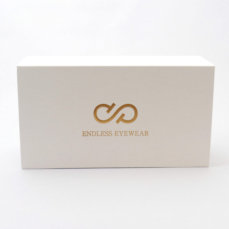 Gafas de sol de gafas interminables gafas interminables E-02 Diamante marrón