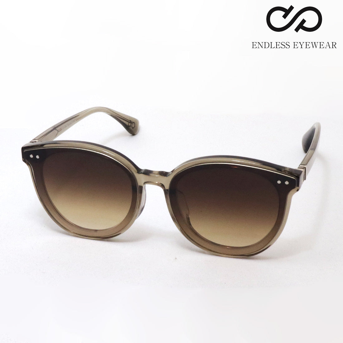 Gafas de sol de gafas interminables gafas interminables E-01 Brown Diamond2