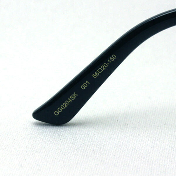 GUCCI サングラス　GG0204SK GUCCI◇サングラス/プラスチック/BLK/BLU/メンズ/GG0204SK