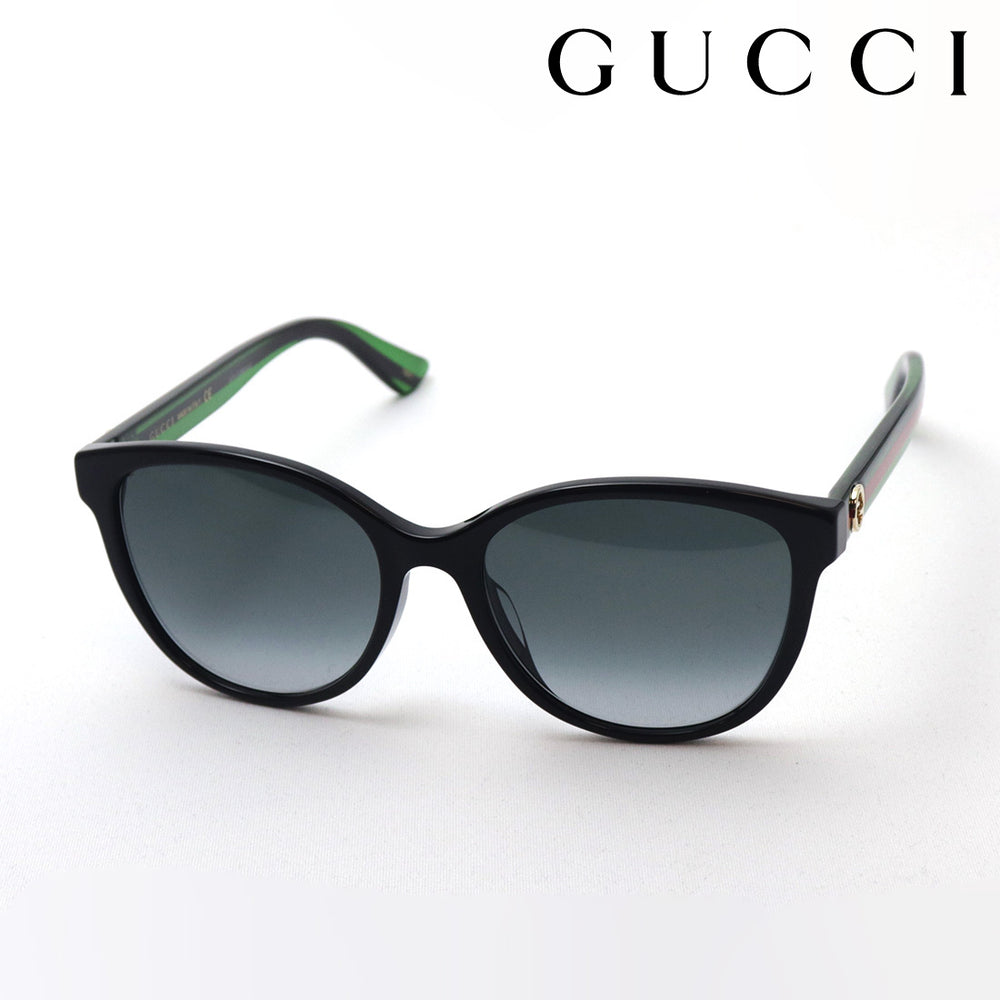 GUCCI グッチ サングラス ブラック ブルー アイウェア 小物 ロゴ