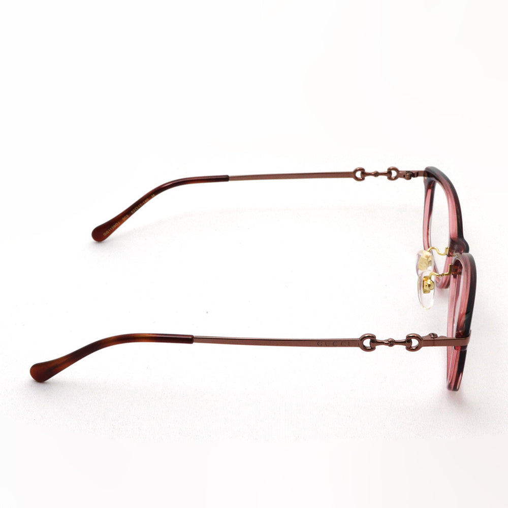 GUCCI  グッチ メガネフレーム GG1129OJ 004 ブラウンクリア 鯖江製】GUCCI(グッチ) GG 1129OJ-004クリアブラウン(52) – 武田
