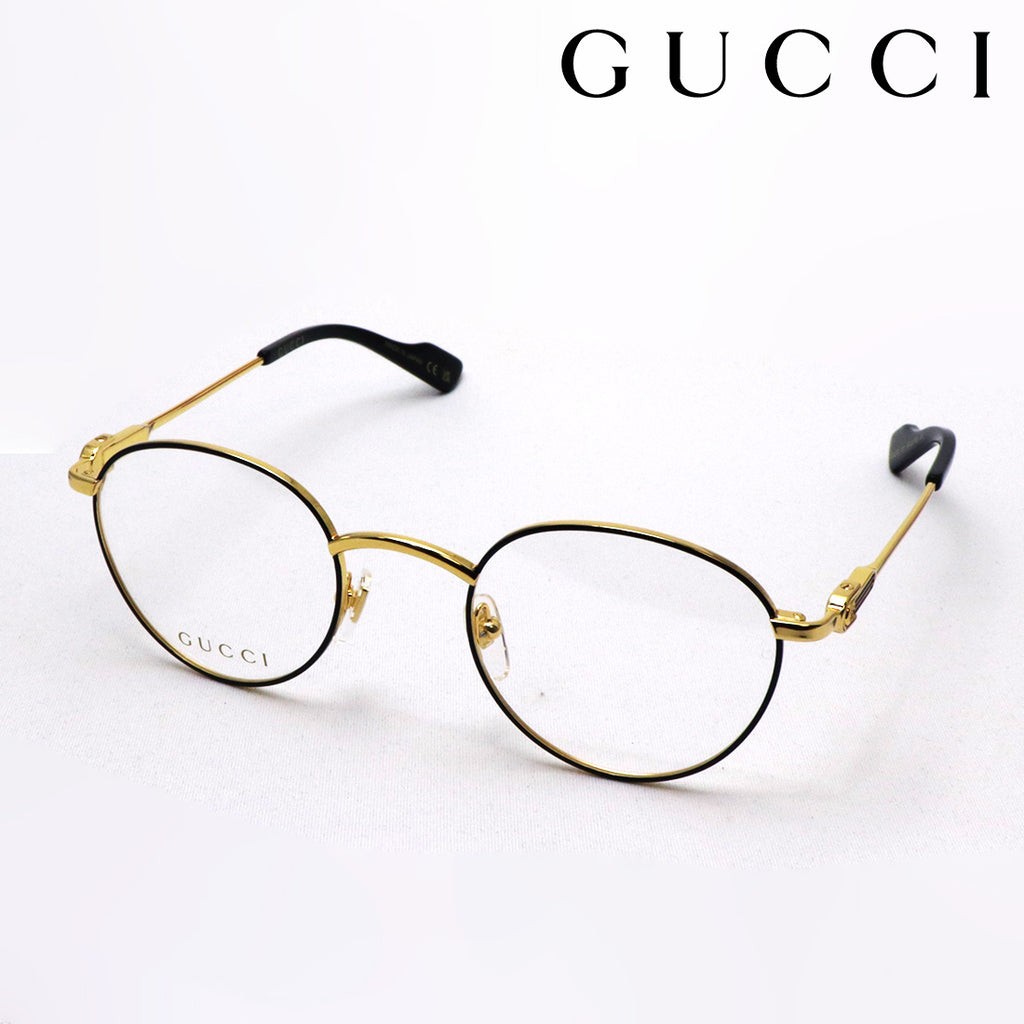 メガネ Gucci Eyeglass Frame GG1222O 001 Minimal Round l Gucci - GG1222O (001) – Good See Co.