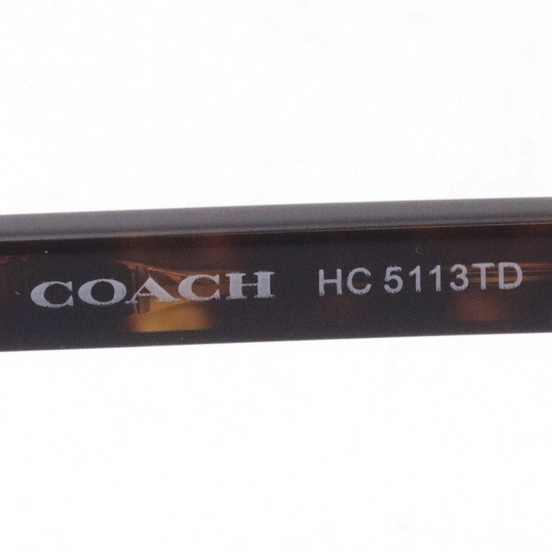 COACH コーチ メガネ 眼鏡 フレーム のみ HC5113TD 9358 サテンブルー 