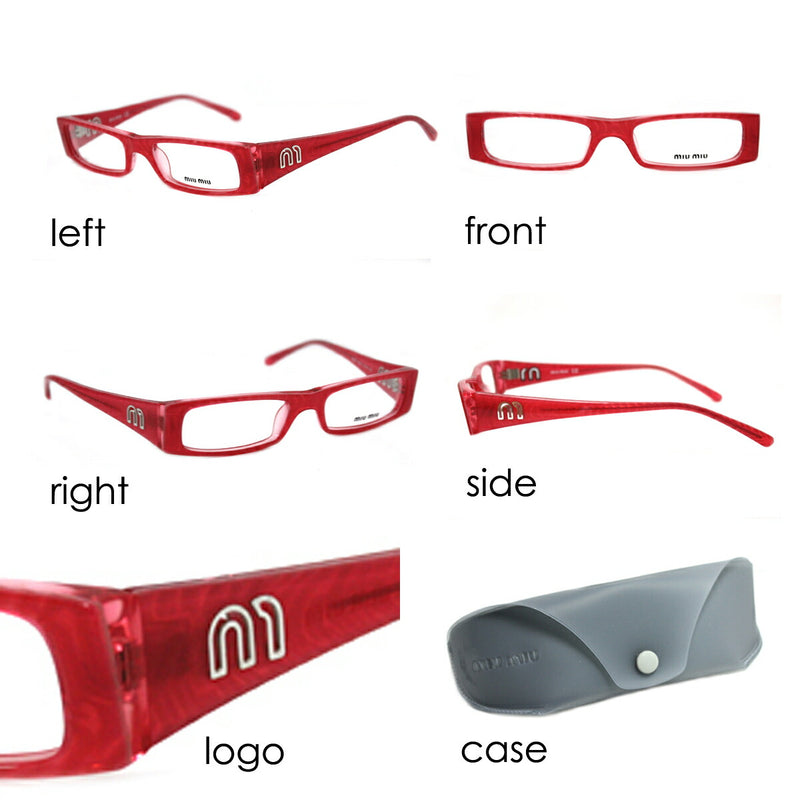 销售Miu Miu眼镜Miumiu Mu01fv 7to101（W48mm）无案例