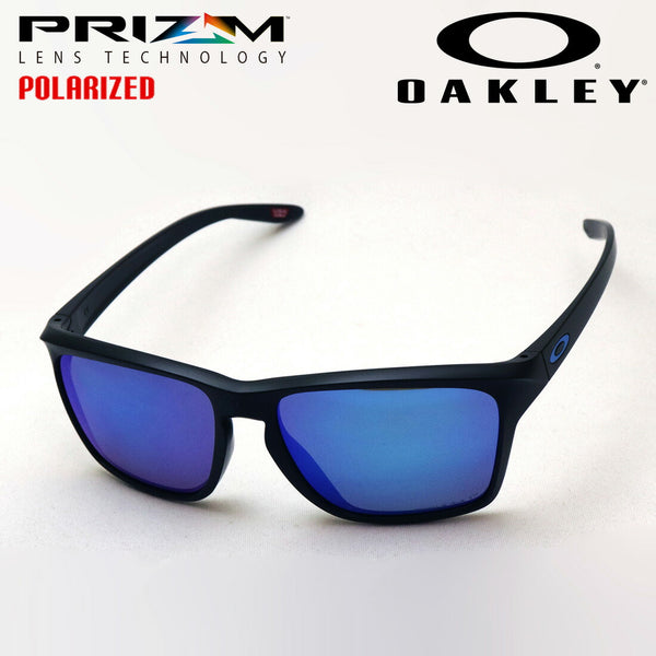 OAKLEY オークリー SYLAS 偏光サングラス PRIZM P Sylas Prizm Grey Lenses, Polished Black Frame Sunglasses