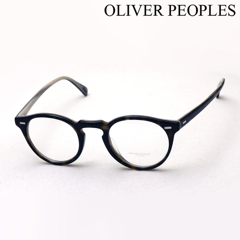 美品 OLIVER PEOPLES Heath-J コンビフレーム デミ-