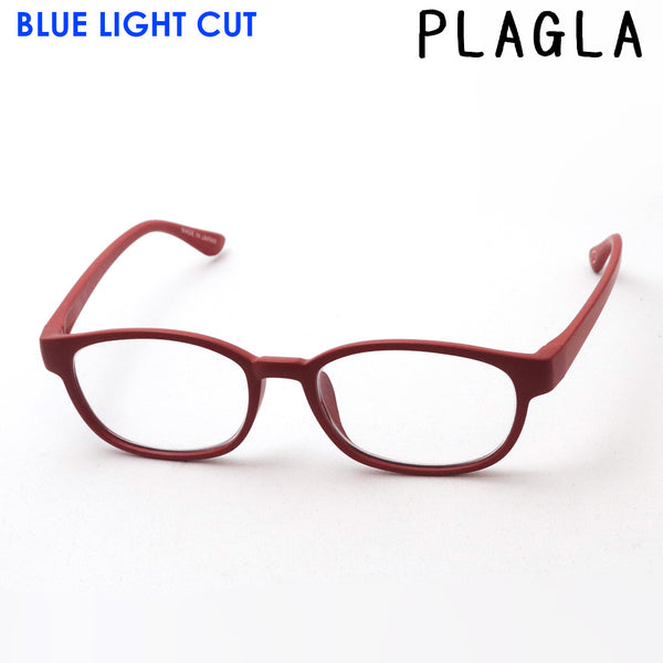 プラグラ PLAGLA ブルーライトカット メガネ PG-01RD-BLC
