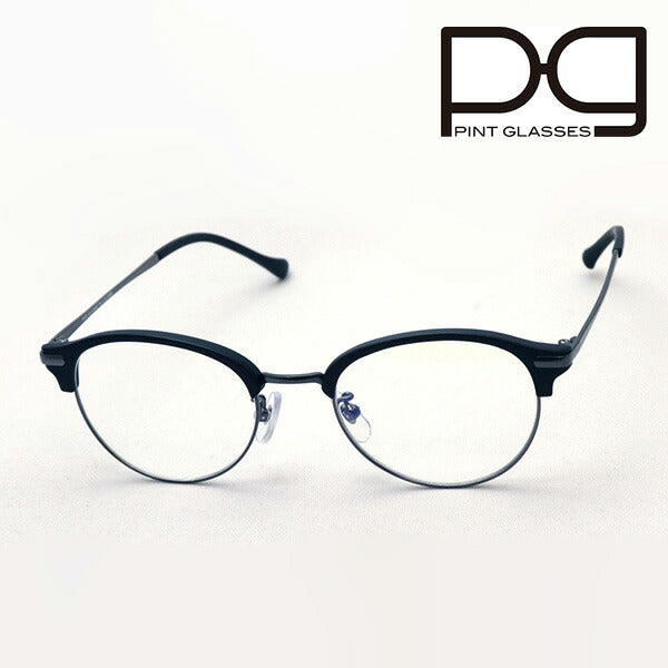 Gafas de pinta de pasta PG-112L-MBK Lente suave de lente vidrio