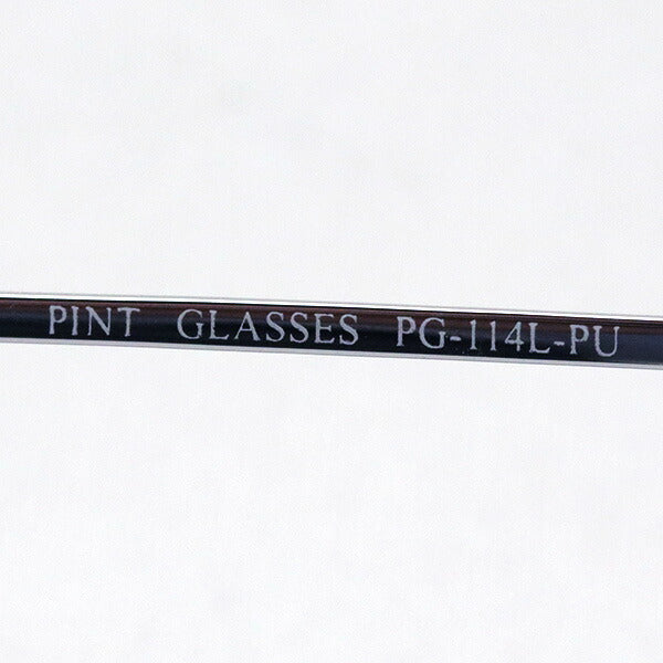 Gafas de pinta de pasta PG-114L-PU Lente suave de lente vidrio