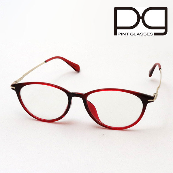 Gafas de pinta de pasta PG-205L-Re lente suave de lente vidrio
