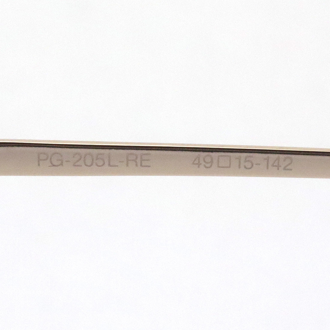 Gafas de pinta de pasta PG-205L-Re lente suave de lente vidrio