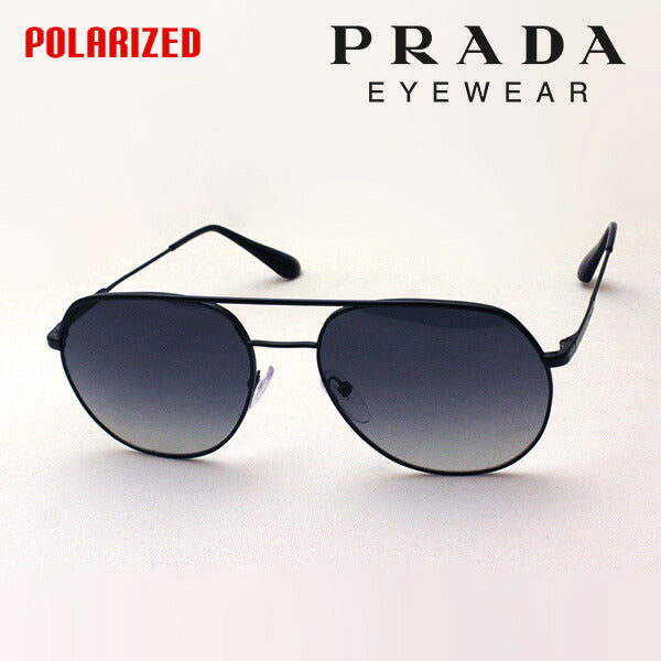 Prada Polarized Sunglasses PRADA PR55US 1BO5W1 CONCEPTUAL