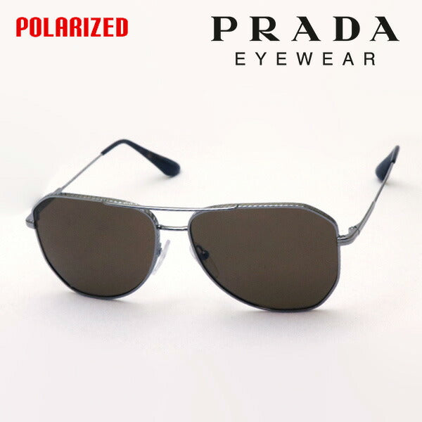 Prada Polarized Sunglasses PRADA PR63XS 5AV01D 58 Conceptual