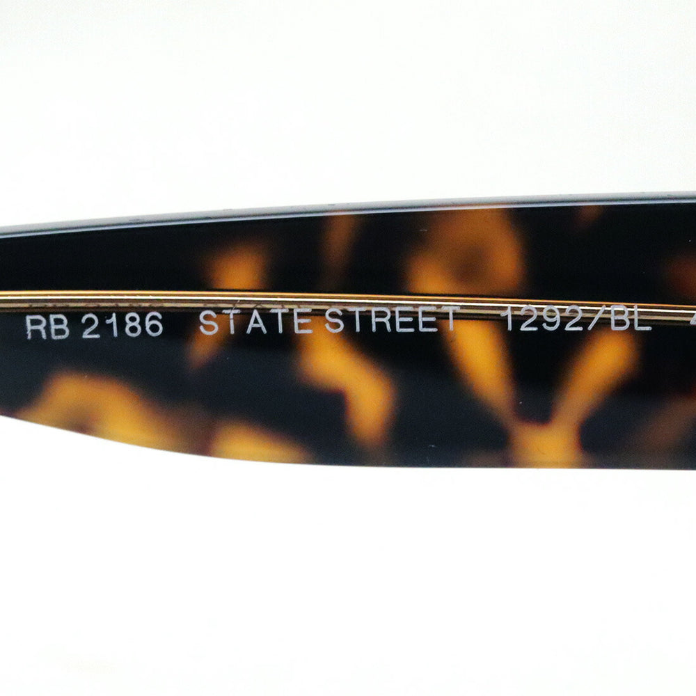 Raybanステートストリート調光レンズRB2186 楽天市場】Ray-Ban サングラス RB2186 901/58 52 レイバン STATE
