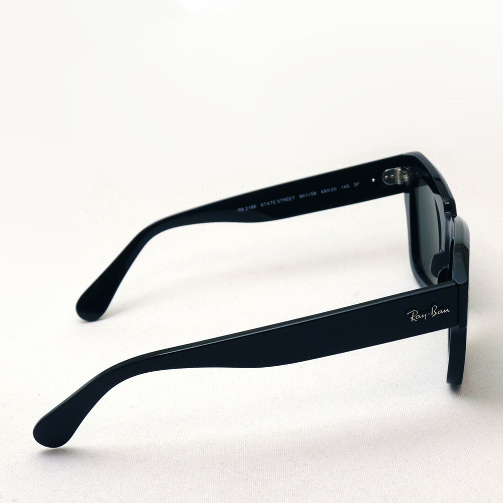 Ray-Ban レイバン サングラス RB2186 901/58 49サイズ STATE STREET ステートストリート 偏光サングラス 偏光レンズ ウェリントン ドライブ アウトドア レイバン Ray-Ban サングラス RB2186 901⁄58 49サイズ STATE