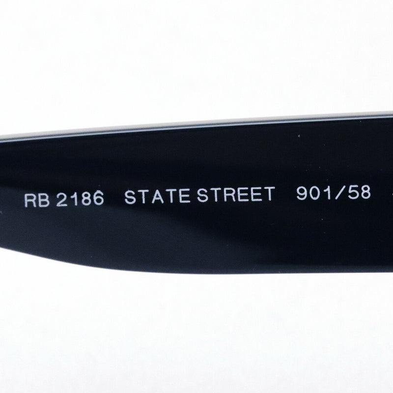 レイバン 偏光サングラス Ray-Ban RB2186 90158 ステートストリート