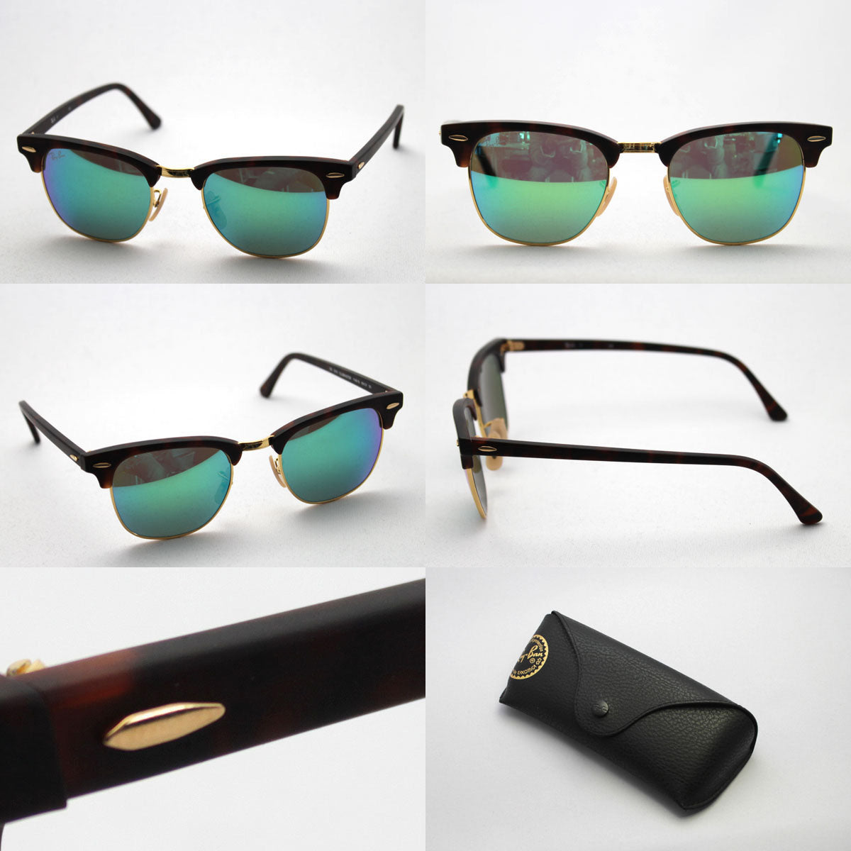 Ray-Ban RB3016 CLUBMASTER レイバン レイバン公式ストア】 Ray-Ban® CLUBMASTER CLASSIC サングラス