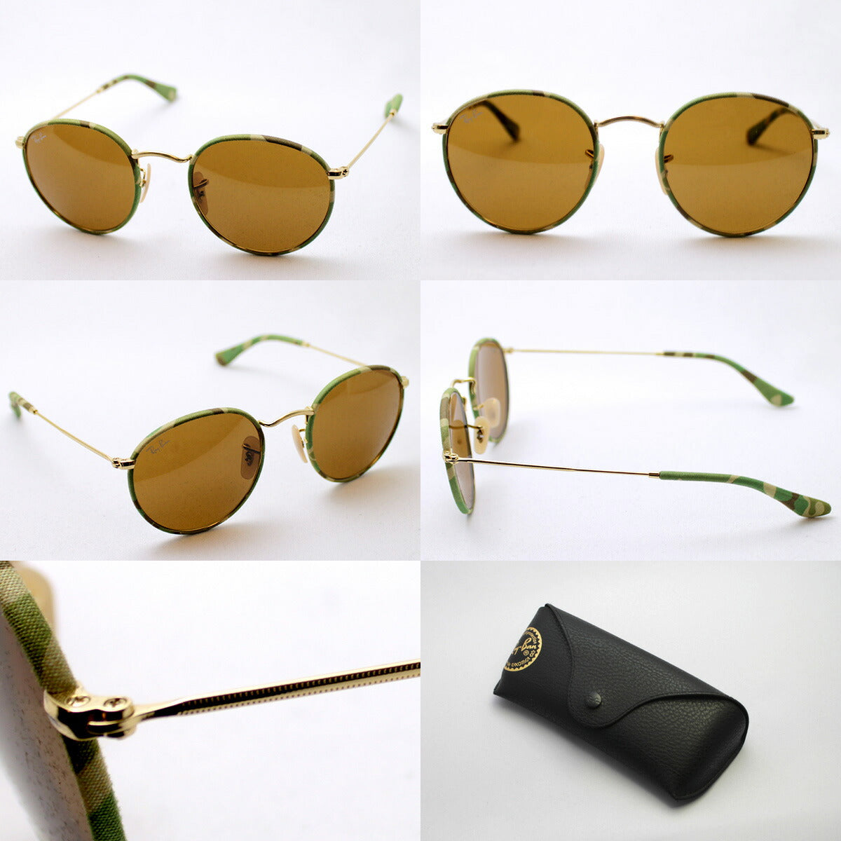 小物 Ray Ban rayban rb3447jm 169 Sunglasses Ray-Ban RB3447 Round Metal Legend Gold | Free