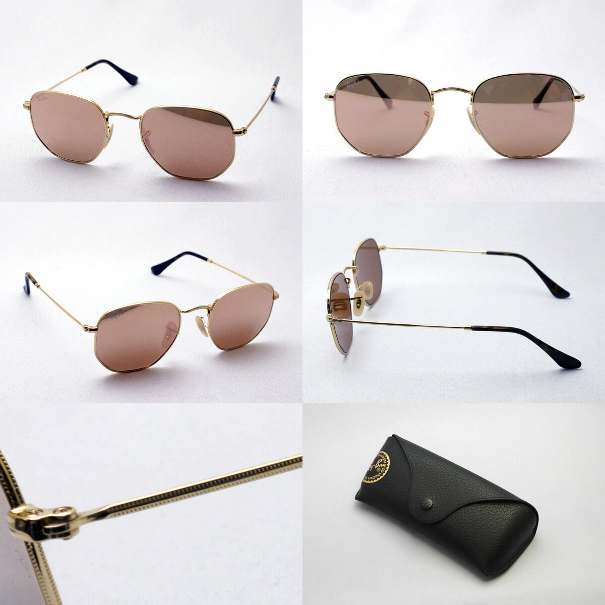 レイバン RB3532 001/68 47 折り畳み式 サングラス　124039 Ray-Ban（レイバン） サングラス RB3532 001/68 50 ROUND FOLDING