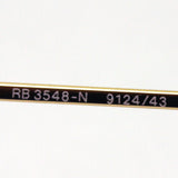 射线棕色太阳镜雷 - 河RB3548N 912443六角形