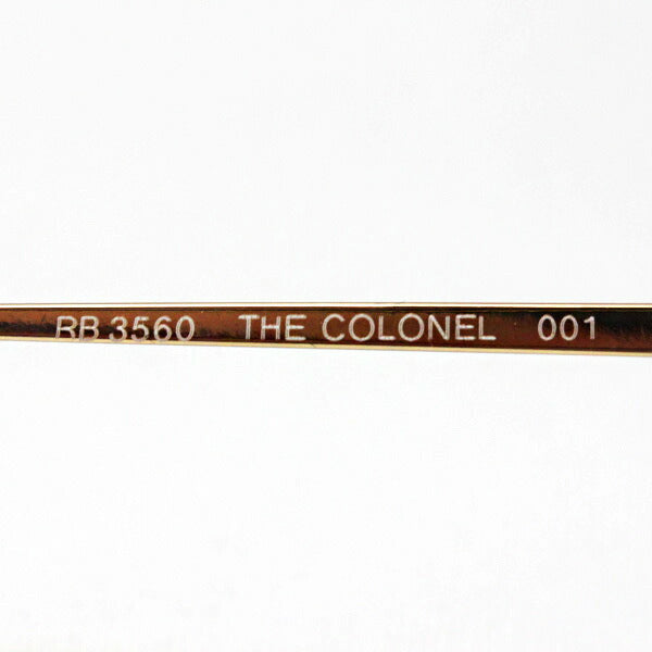 射线棕色太阳镜雷 - 河RB3560 001 Coronel