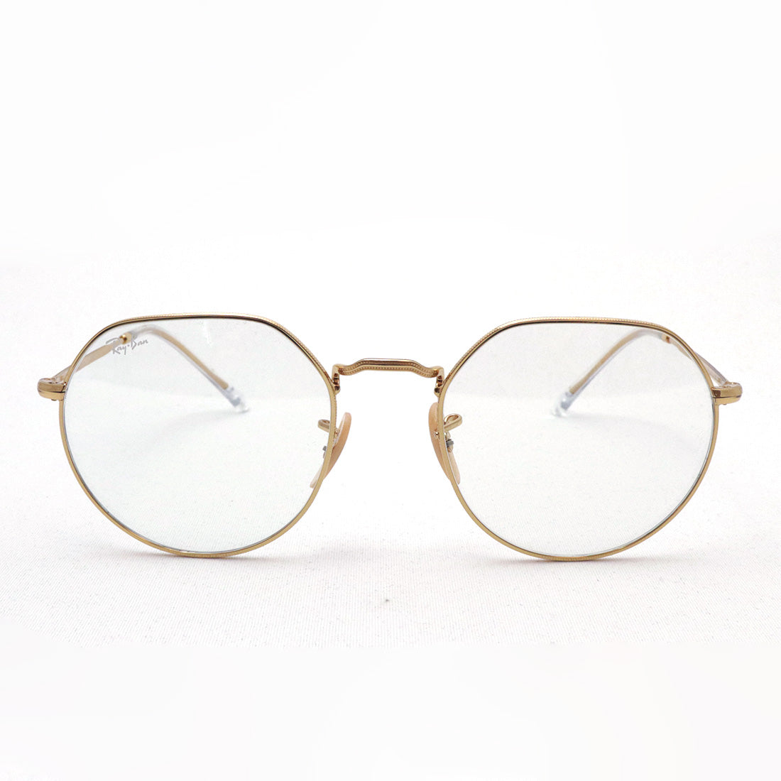 Gafas de sol de atenuación de rayas ray-ban rb3565 001gg