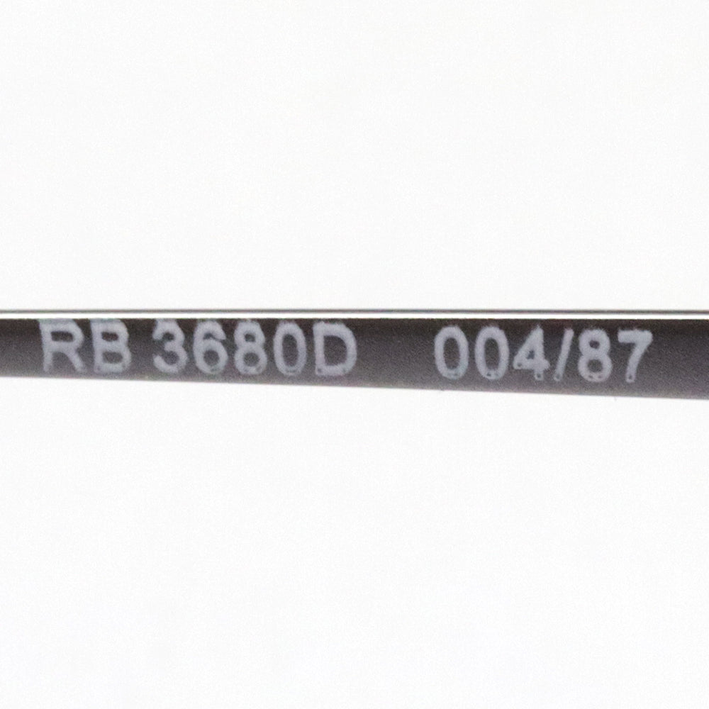 レイバン サングラス Ray-Ban RB3680D 00487 – GLASSMANIA