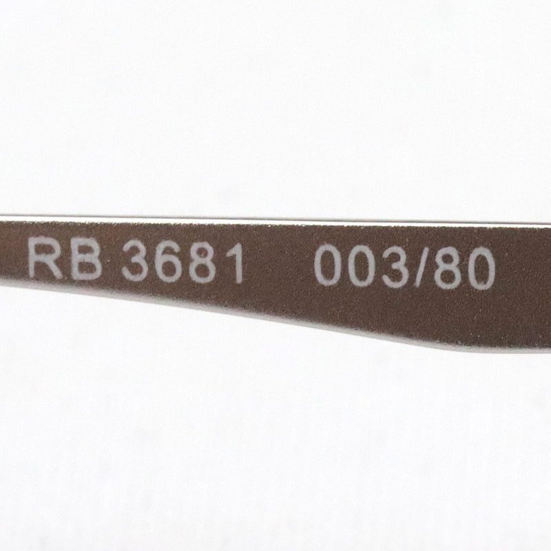 レイバン サングラス Ray-Ban RB3681 00380 – GLASSMANIA -TOKYO AOYAMA-