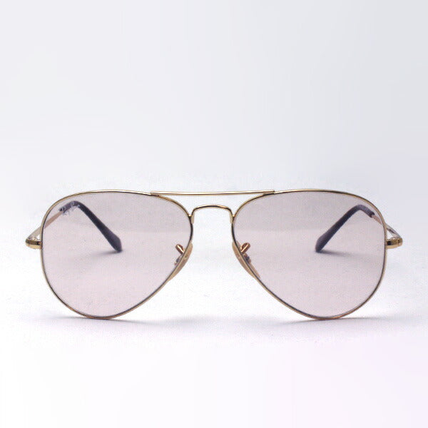 Gafas de sol de atenuación de rayas ray-ban rb3689 001t5