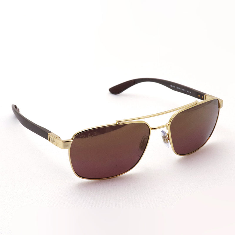 Gafas de sol polarizadas de ray-ban ray-ban rb3701 0016b cromance