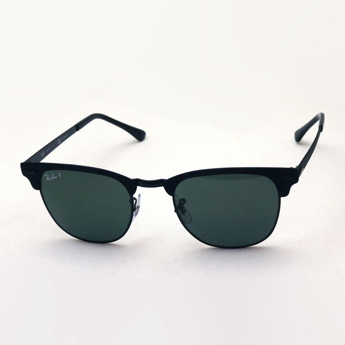 Ray-Ban Polarized Sunglasses Ray-Ban RB3716 18658 Club Master Metal