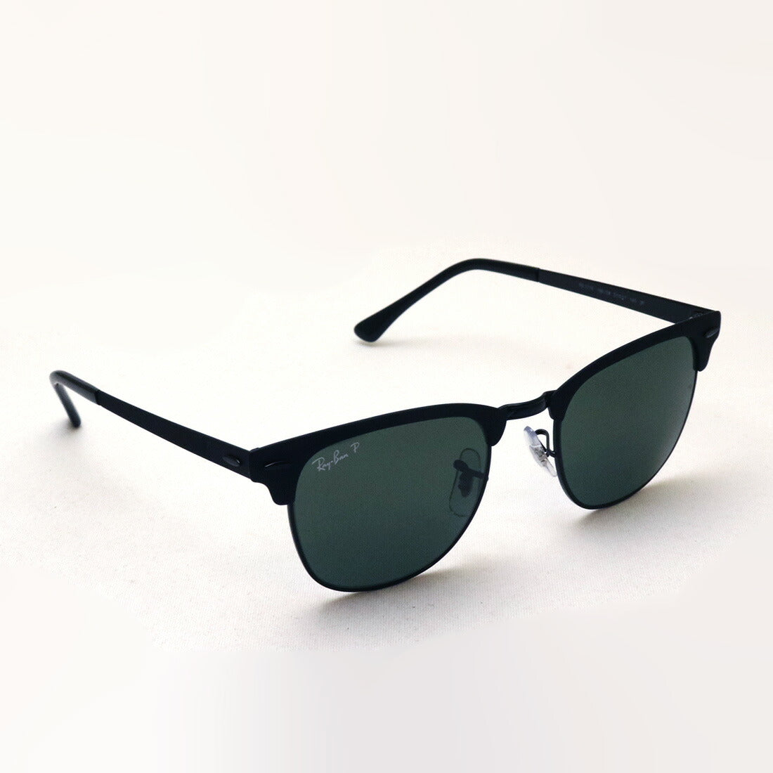 Ray-Ban Polarized Sunglasses Ray-Ban RB3716 18658 Club Master Metal