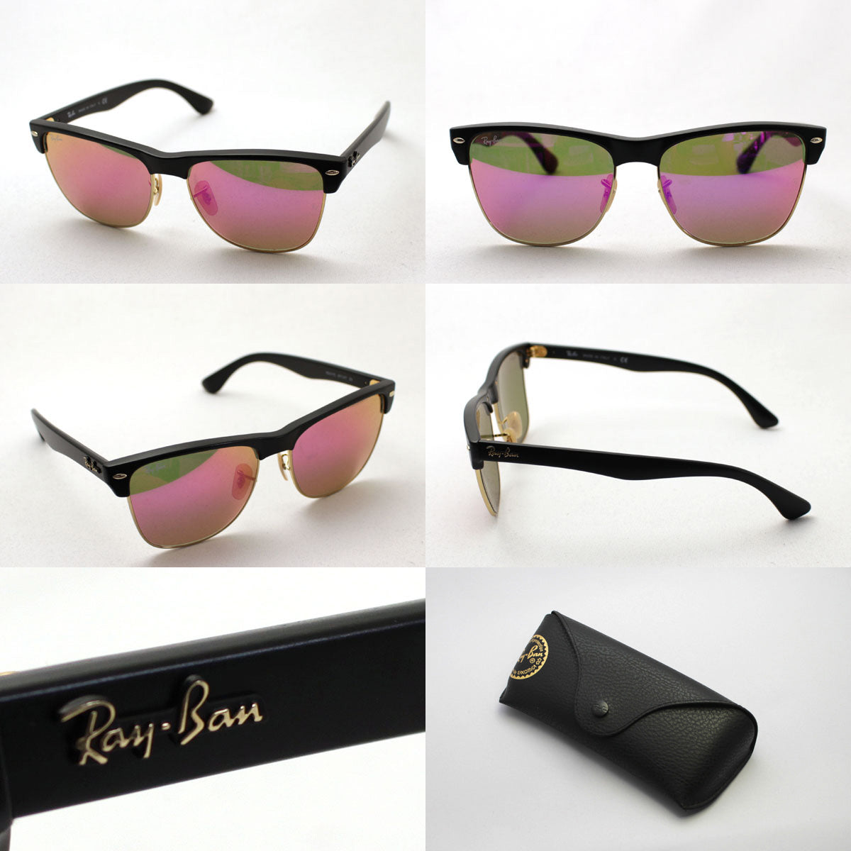 Ray-Ban Sunglasses RAY-BAN RB4175 8774T Over-sized Club Master