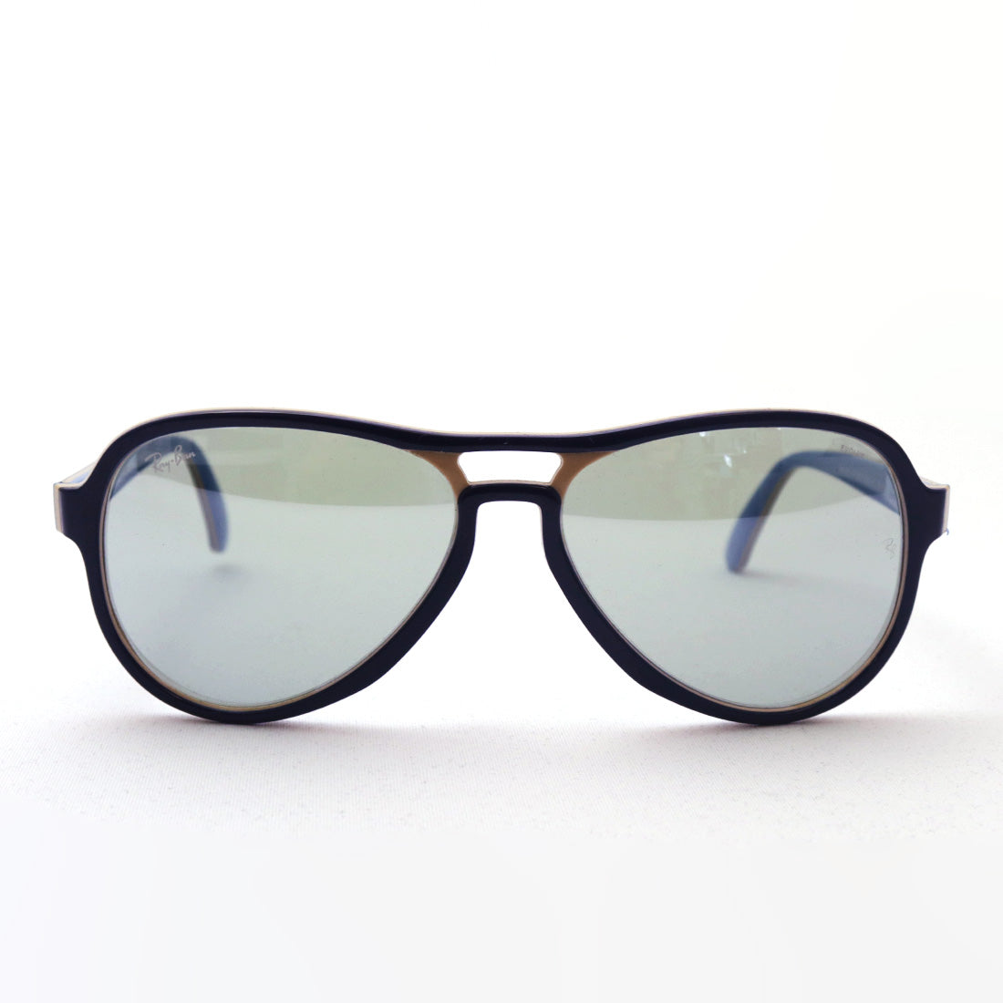 射线棕色的太阳镜Ray-Ban RB4355 6546W3