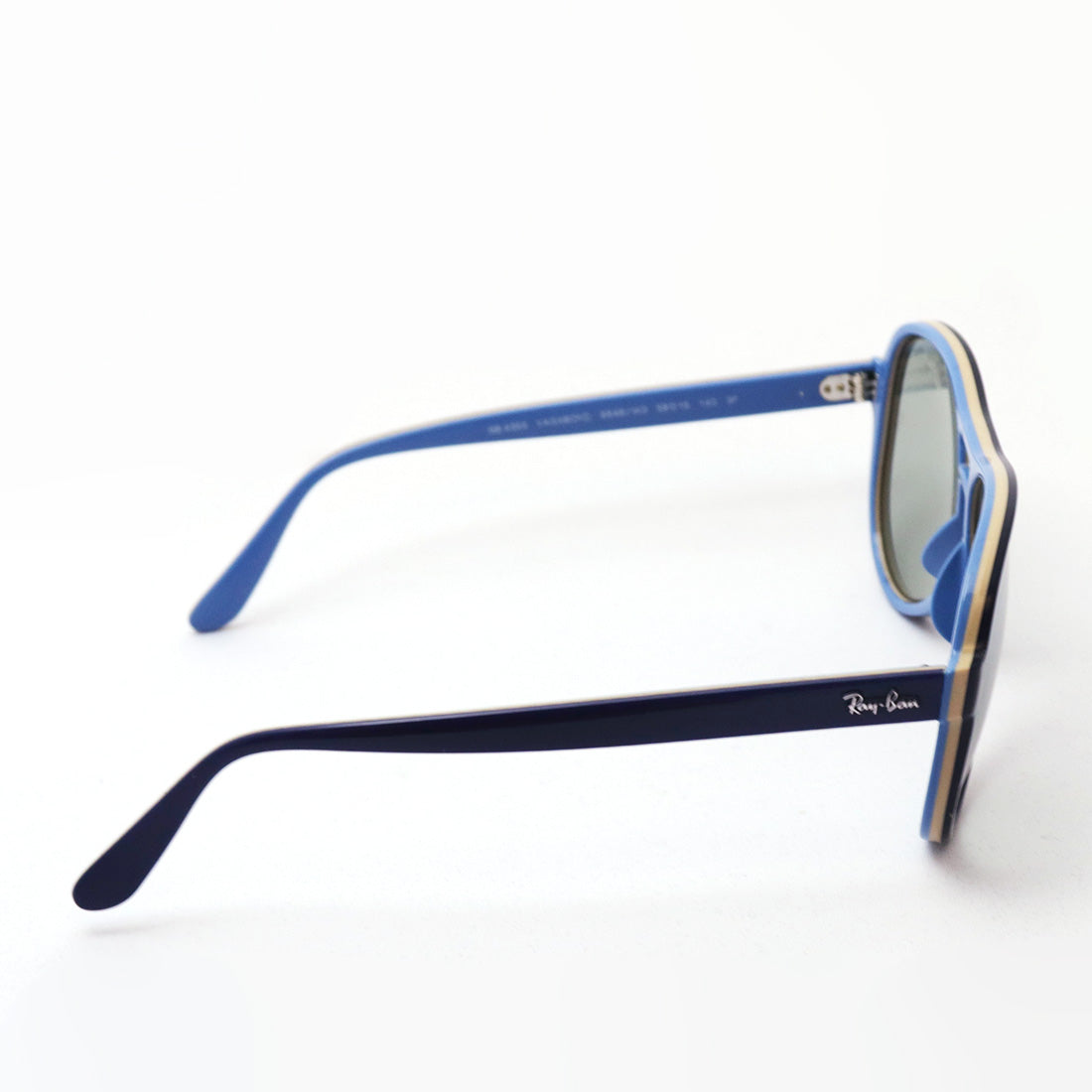 射线棕色的太阳镜Ray-Ban RB4355 6546W3
