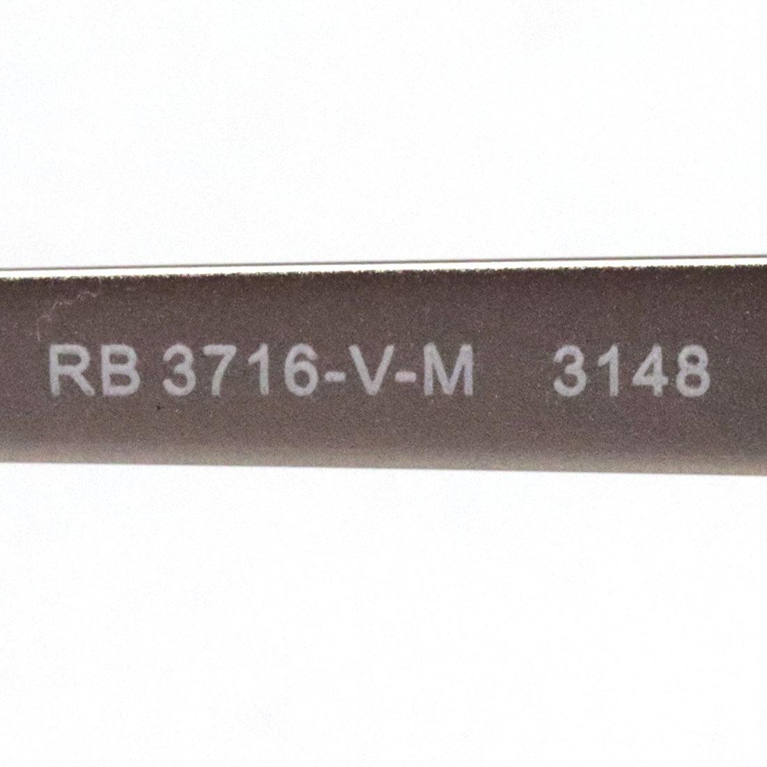 レイバン メガネ Ray-Ban RX3716VM 3148 クラブマスターメタル
