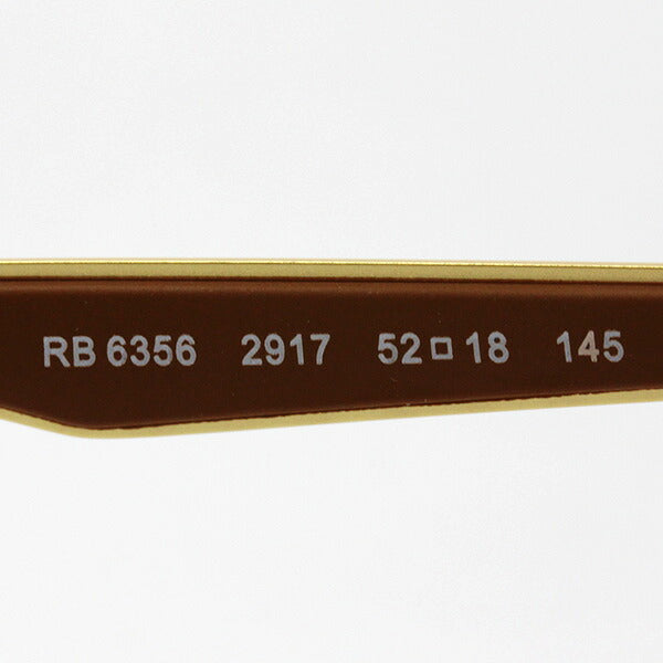 レイバン メガネ Ray-Ban RX6356 2917